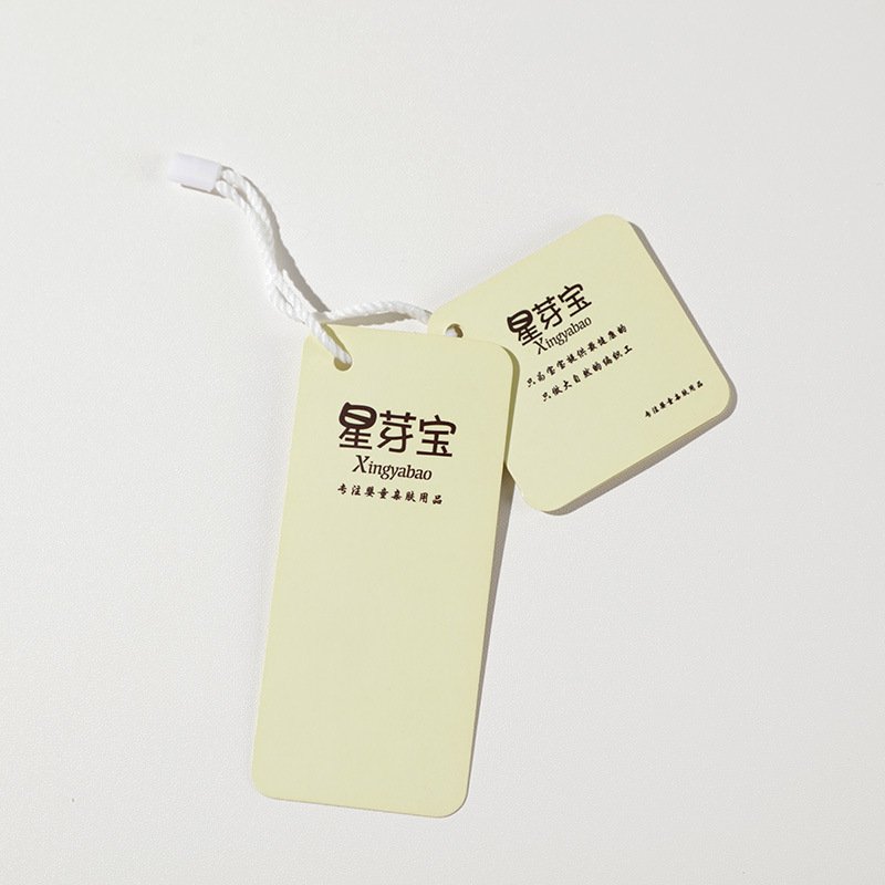 Custom luxury hang tags with logo Design and printing paper hang tag ...