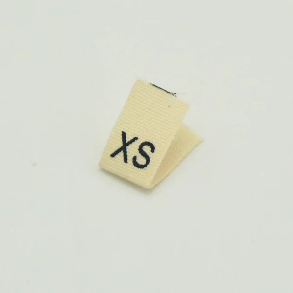 cotton size labels XS